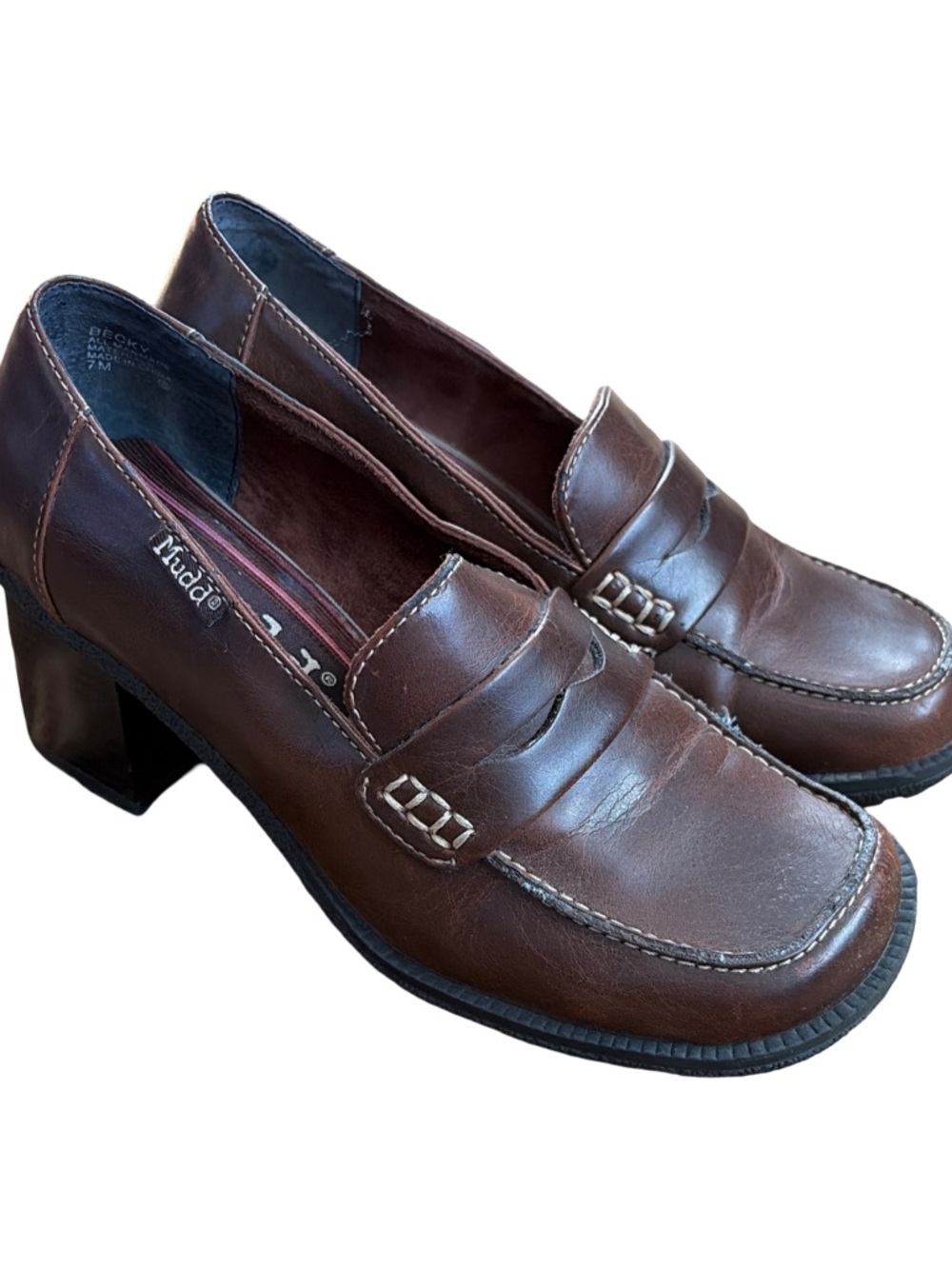 Mudd Becky Y2K Vi rage heeled loafers